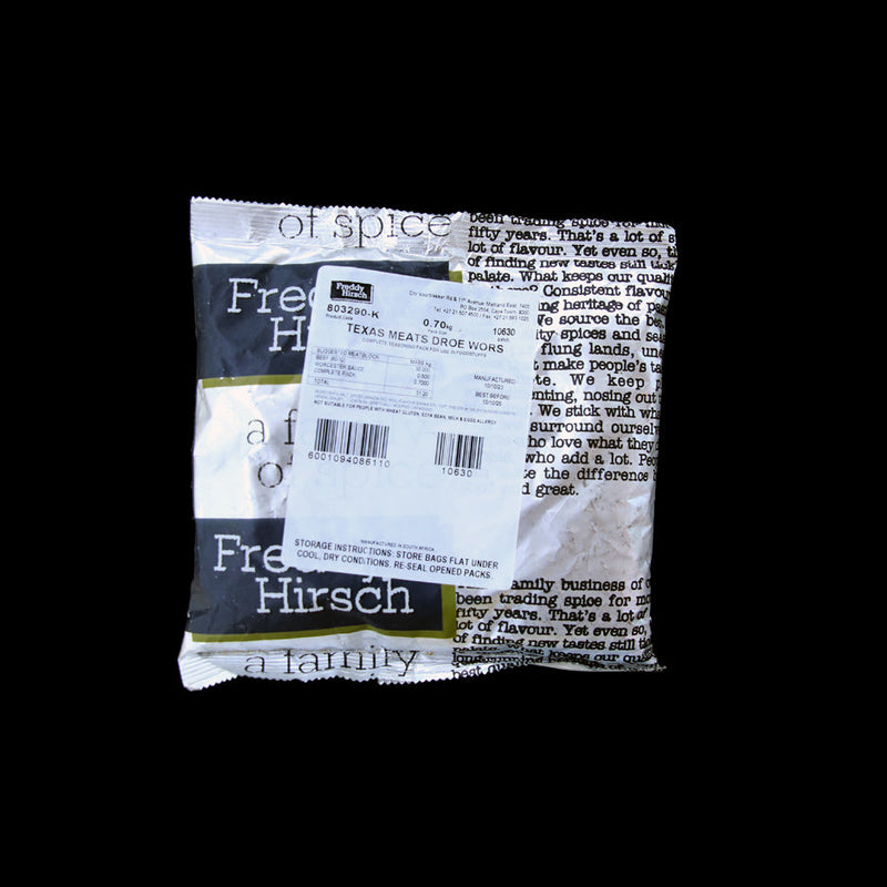 South African Drywors or Droewors Spice