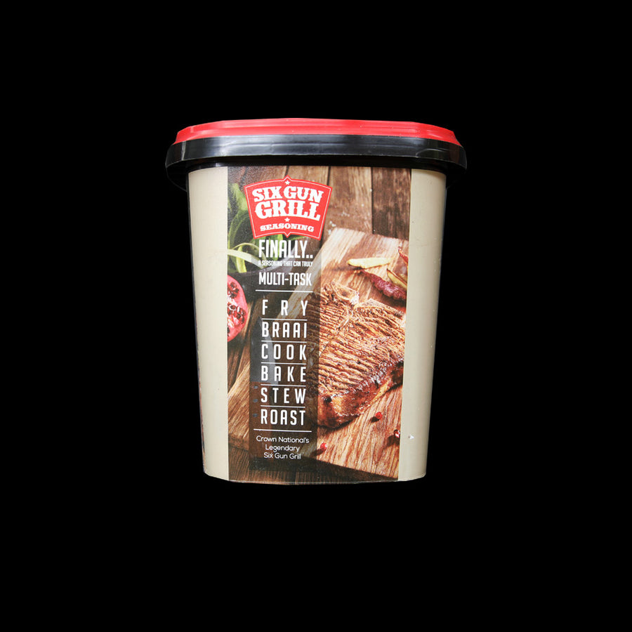 Crown National Six Gun Grill Seasoning 1kg Tub