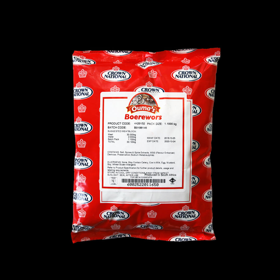 Crown National Ouma's Boerewors