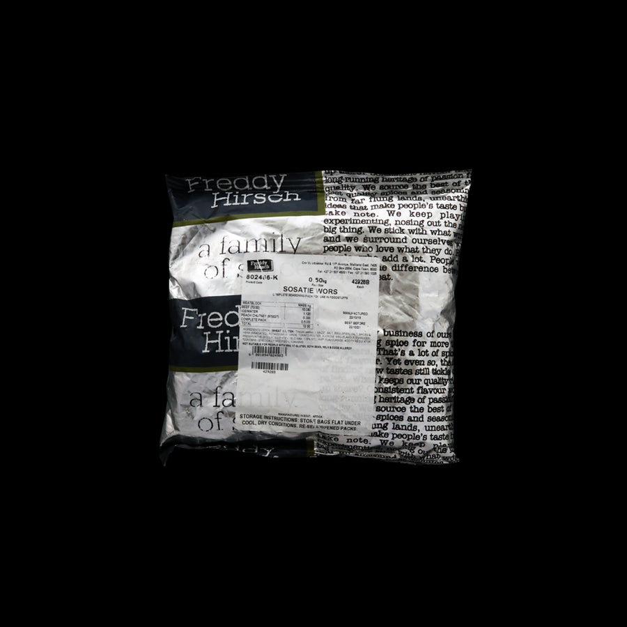 Freddy Hirsch Sosatie Wors Spice