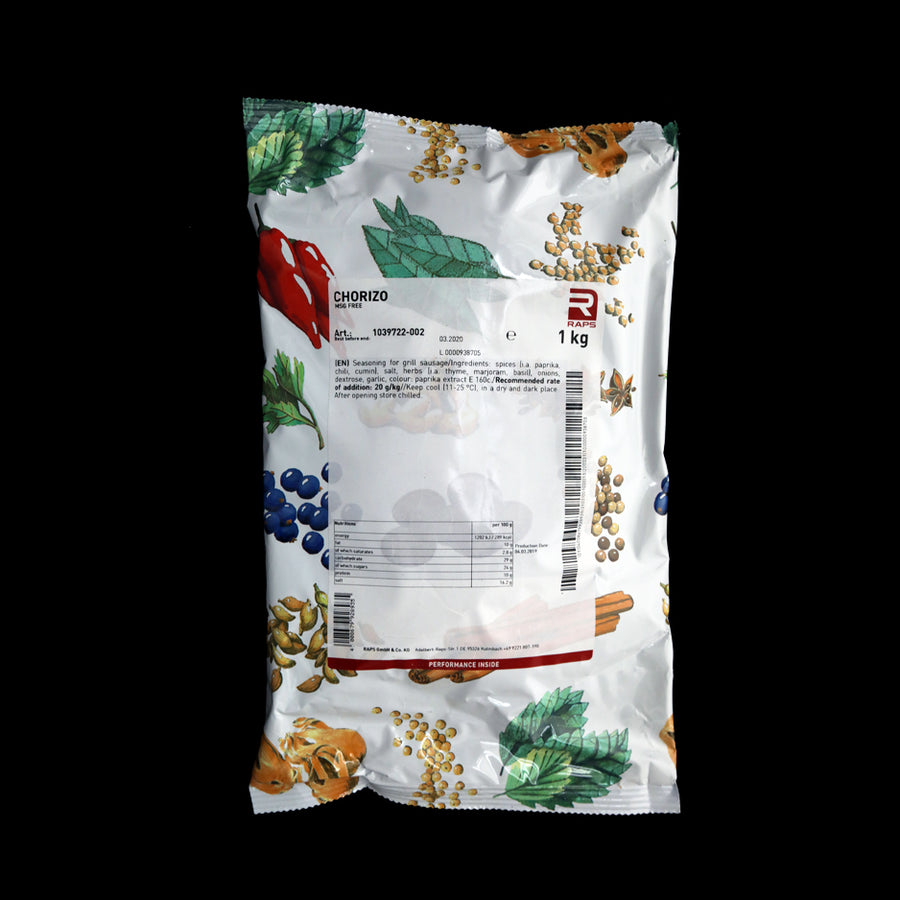 RAPS Fresh Chorizo Premix